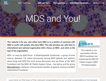 Tablet Screenshot of mds-and-you.info